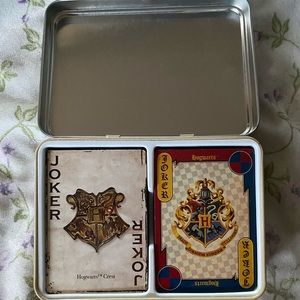 Harry Potter play card set and keychain bundle